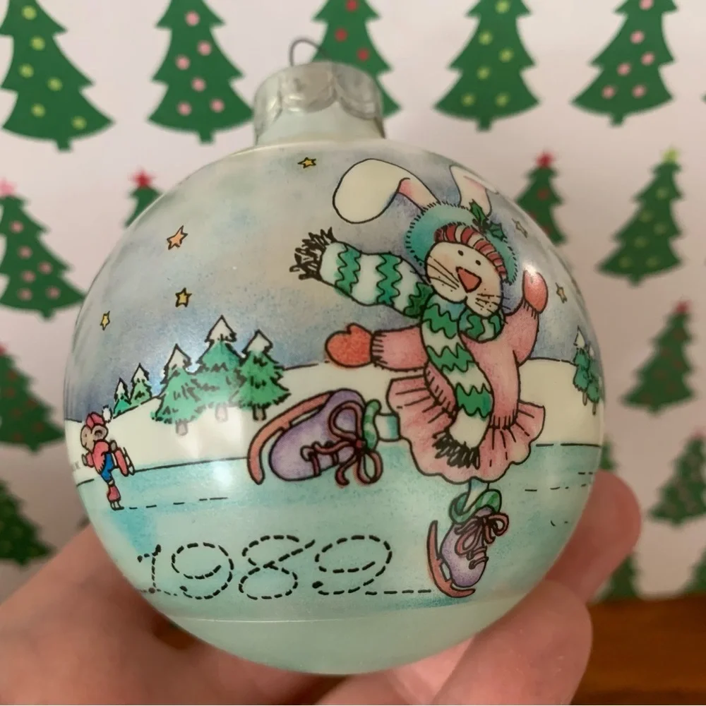 🎄2/20🎄 Vintage Hallmark Ornament “Baby’s First Christmas *Baby Boy 1989